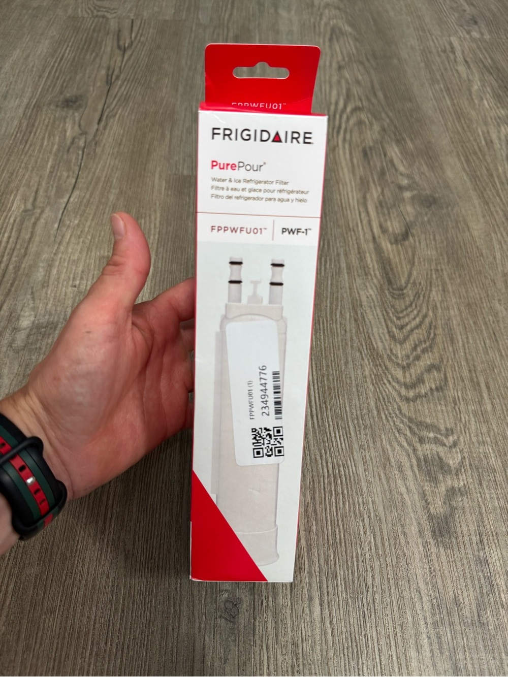 Frigidaire Pure Pour Water Filter, Fppwfu01/ PWF-01 Water And Ice Filter New